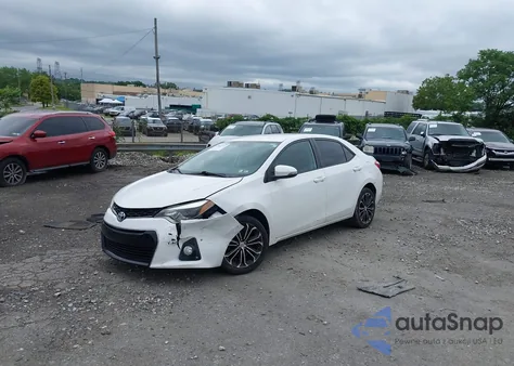 2016 Toyota Corolla S Plus from USA, damaged, VIN 2T1BURHE1GC632491